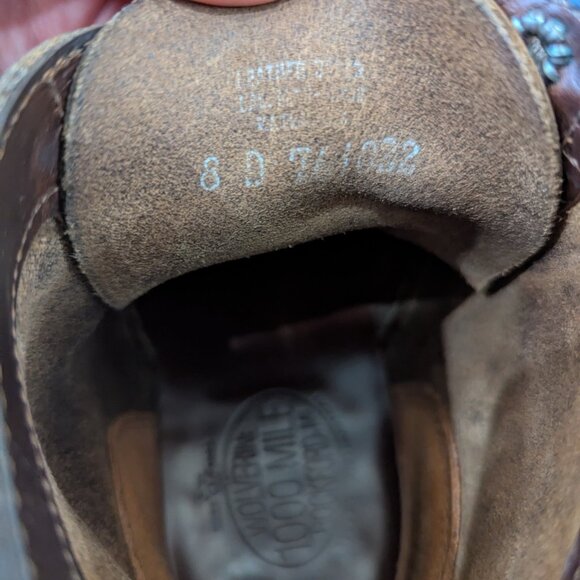 Wolverine 1000 Mile Addison Wingtip Boot - USA made Chromexcel - Picture 5 of 6